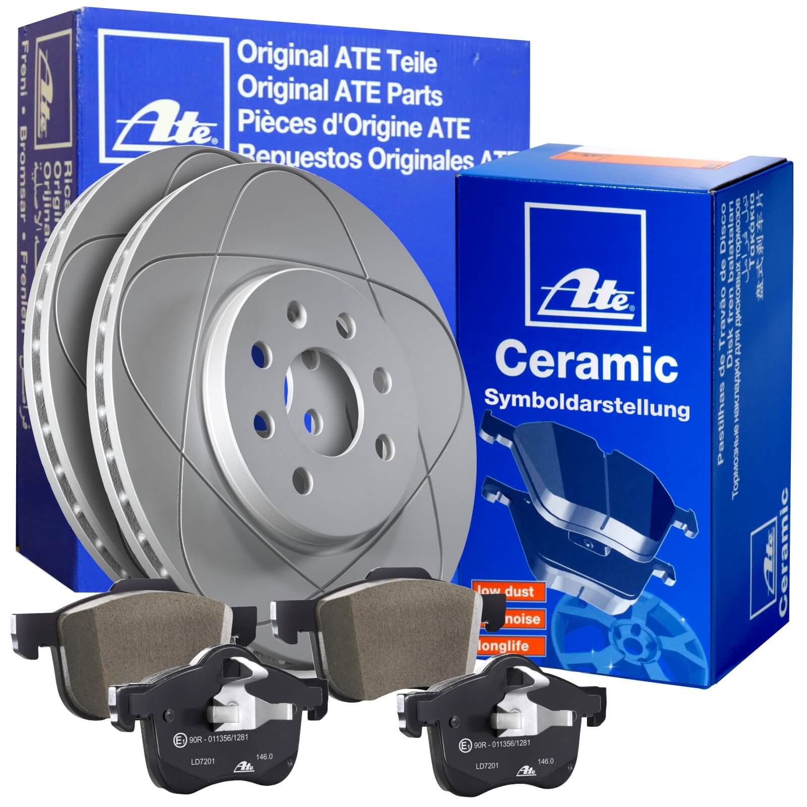 2 Zimmermann Bremsscheiben Ford C-Max Focus III Turnier Stufenheck 278mm