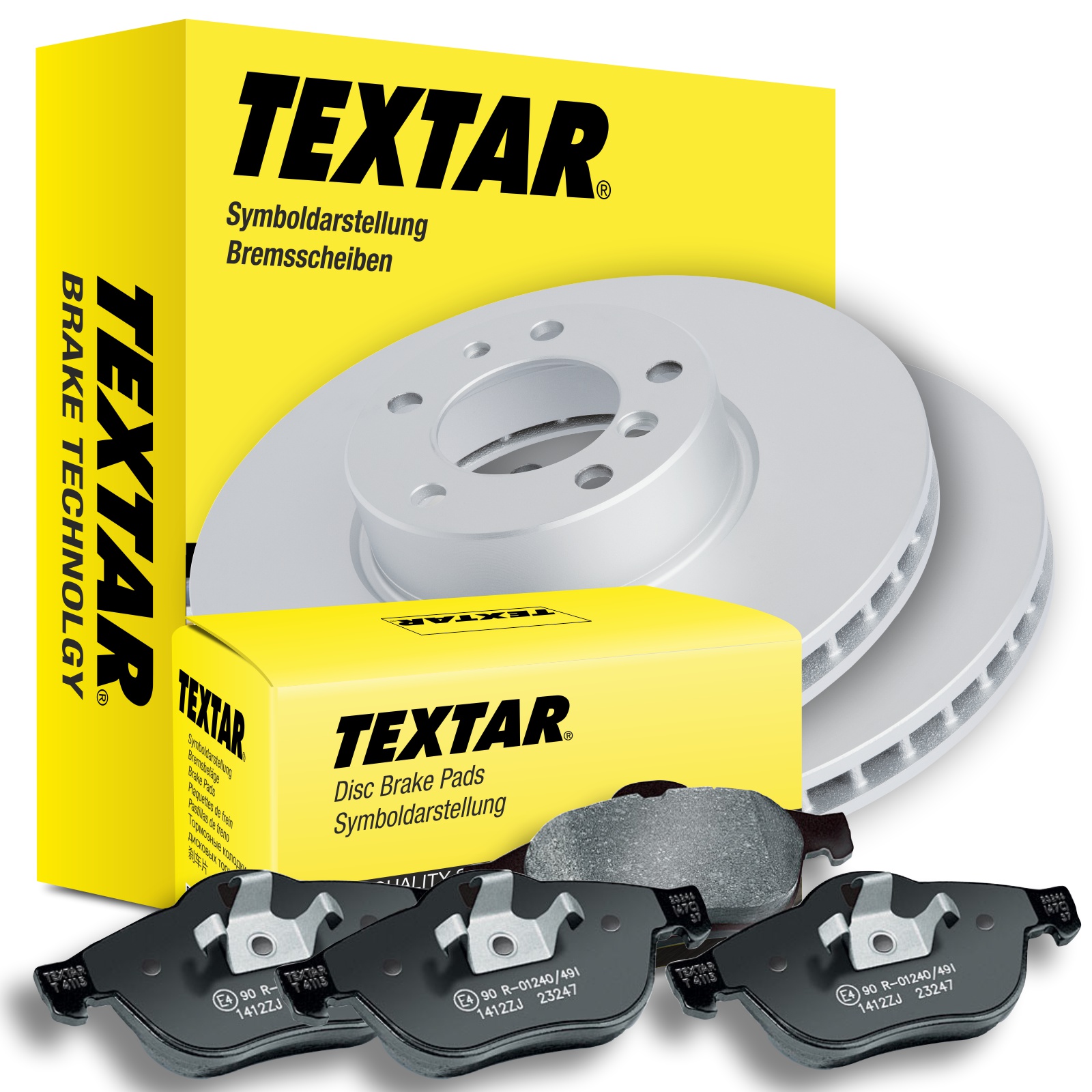 Textar 92166500 Bremsscheibe Set of 2