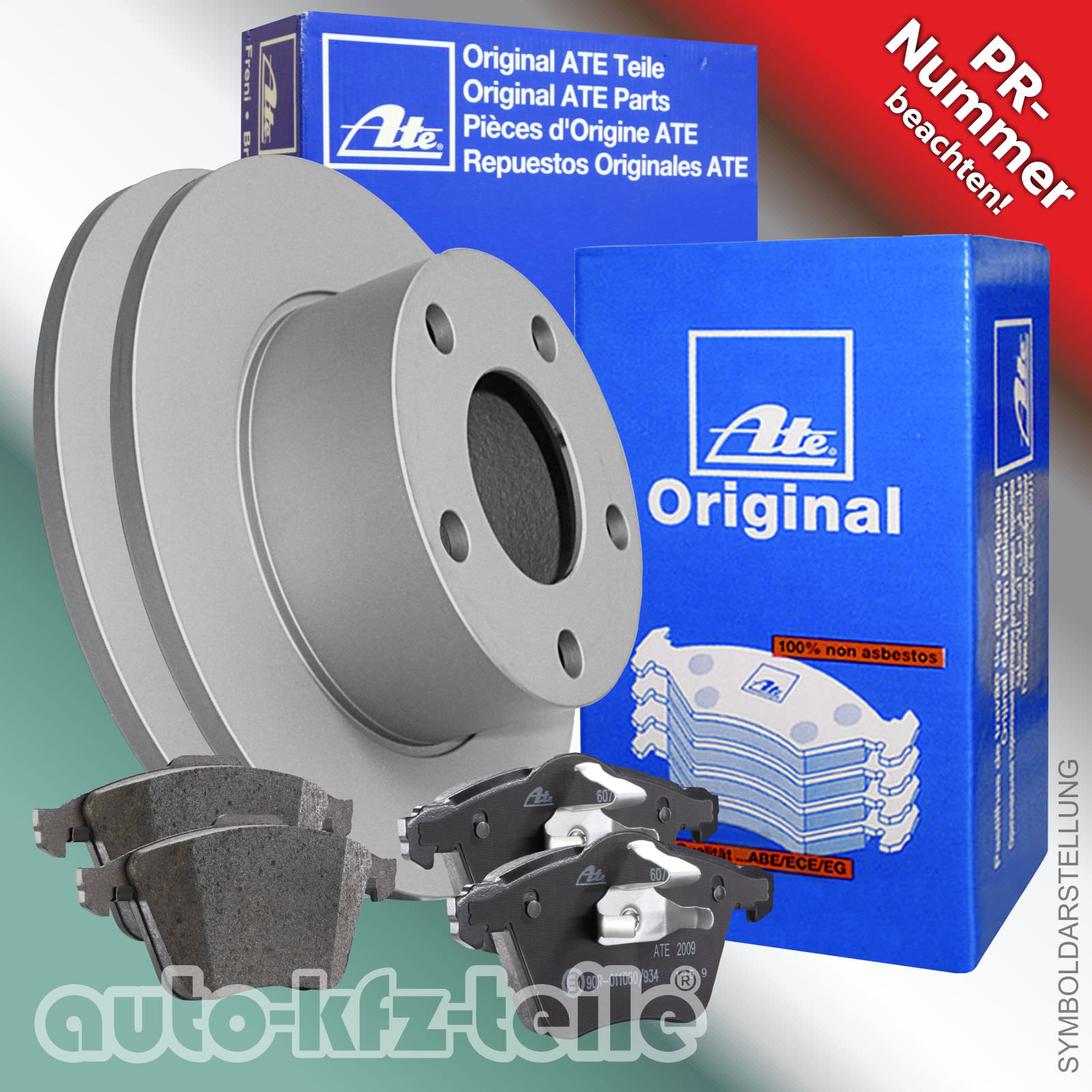 BREMSENSATZ VA MERCEDES W169 W245 A200 CDI B170 NGT B180 B200 TURBO