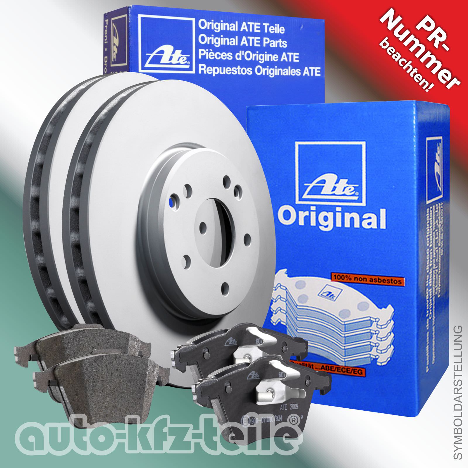 ATE Bremsbeläge Bremsklötze 13.0460-7111.2 Vorderachse Audi Seat Skoda VW
