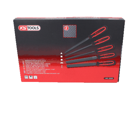 KS-Tools 140.3000 Werkstattfeilen-Satz,5-tlg. 1403000 - Bild 10 von 11