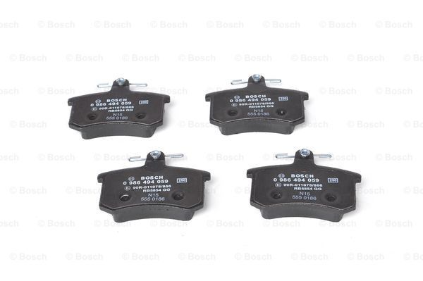 BOSCH 1x BREMSENSATZ Ceratec Audi A8 4D2, 100 Avant, 200 Avant Ø269mm HINTEN - Bild 8 von 11