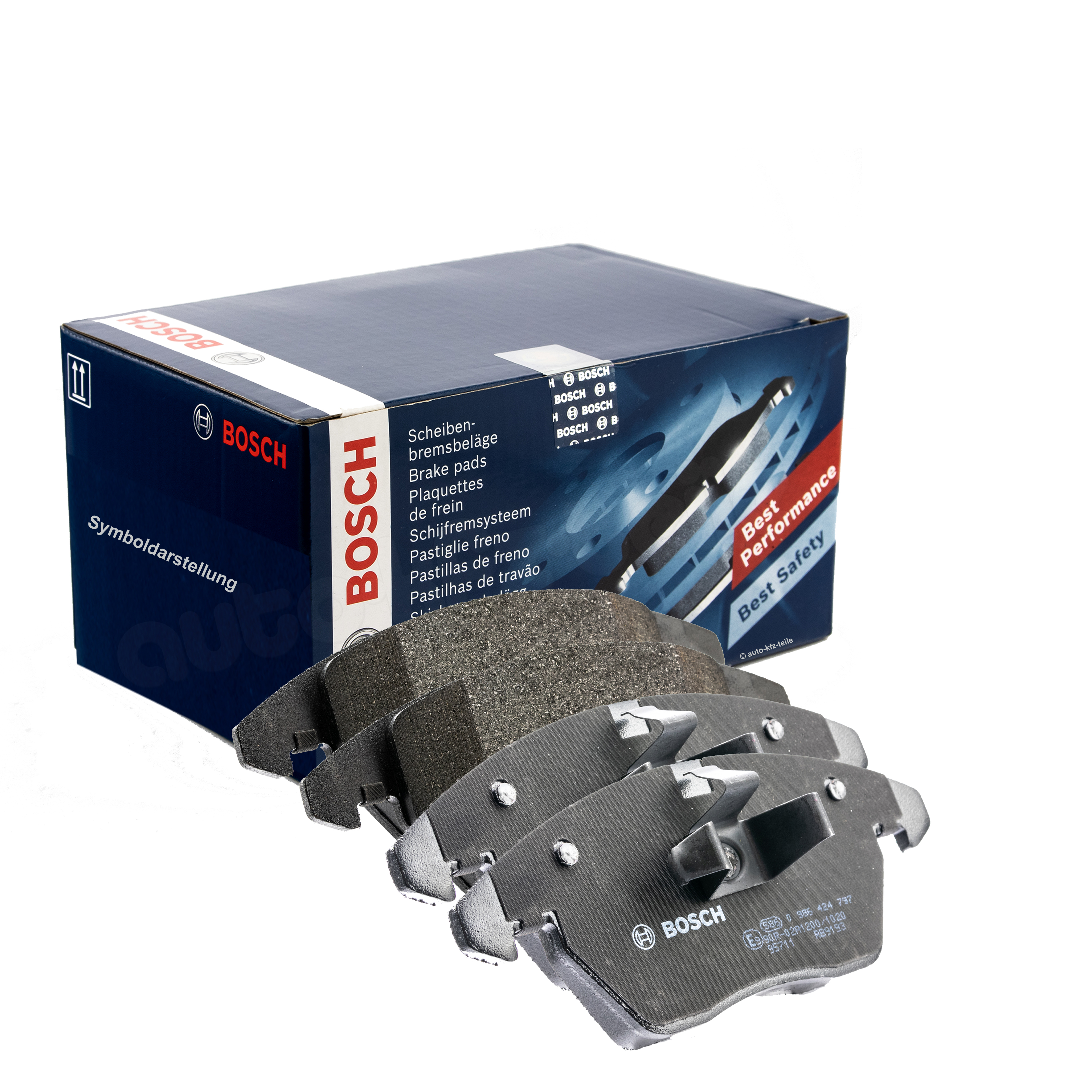 Bosch Bremsbeläge Bremsbelag Bremsklötze 0986494063 online kaufen